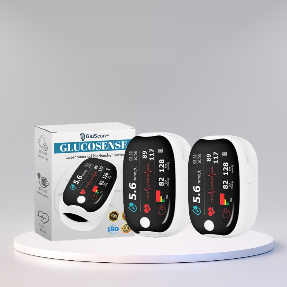 GluScan™ | Schmerzfreie Messung in nur 5 Sekunden