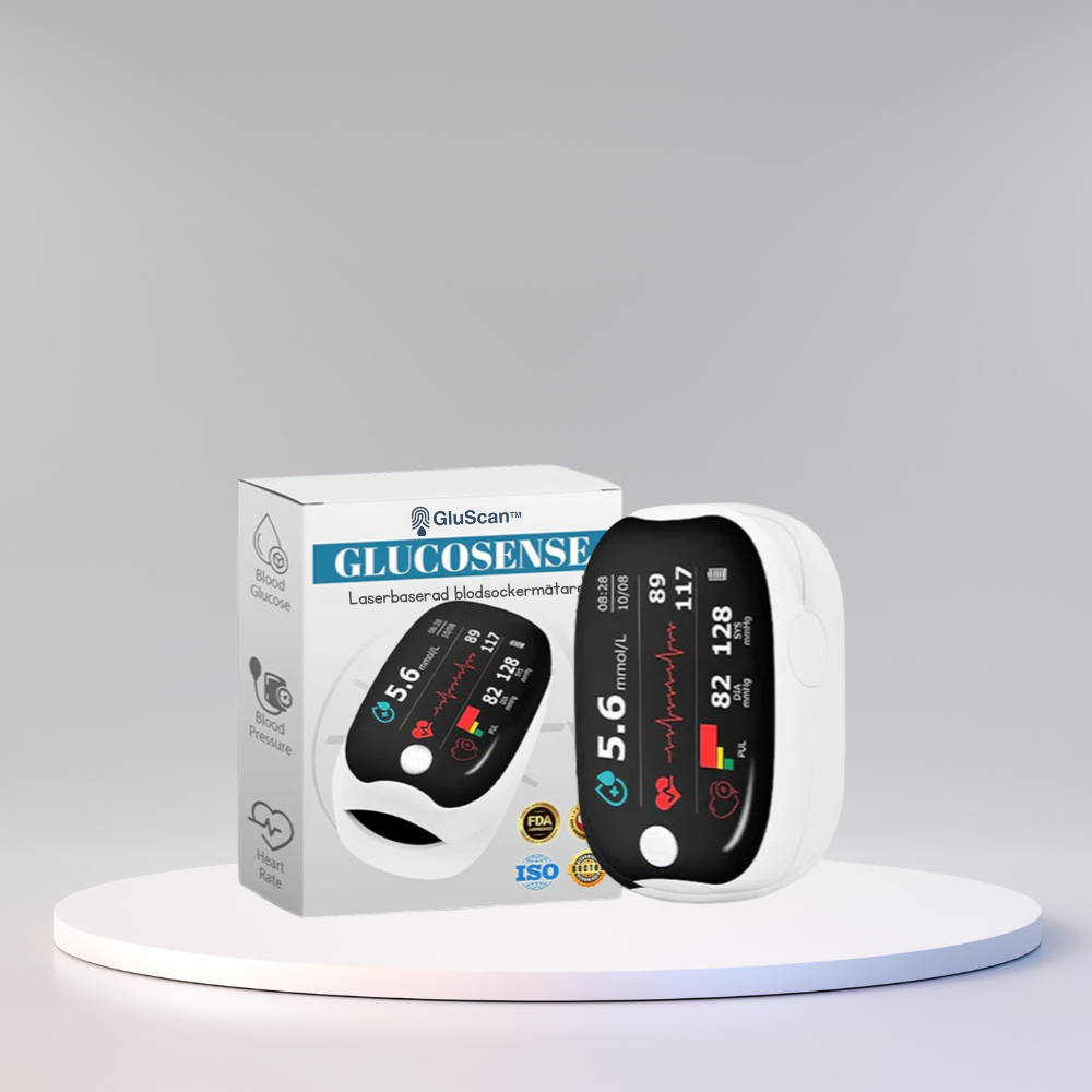 GluScan™ | Schmerzfreie Messung in nur 5 Sekunden