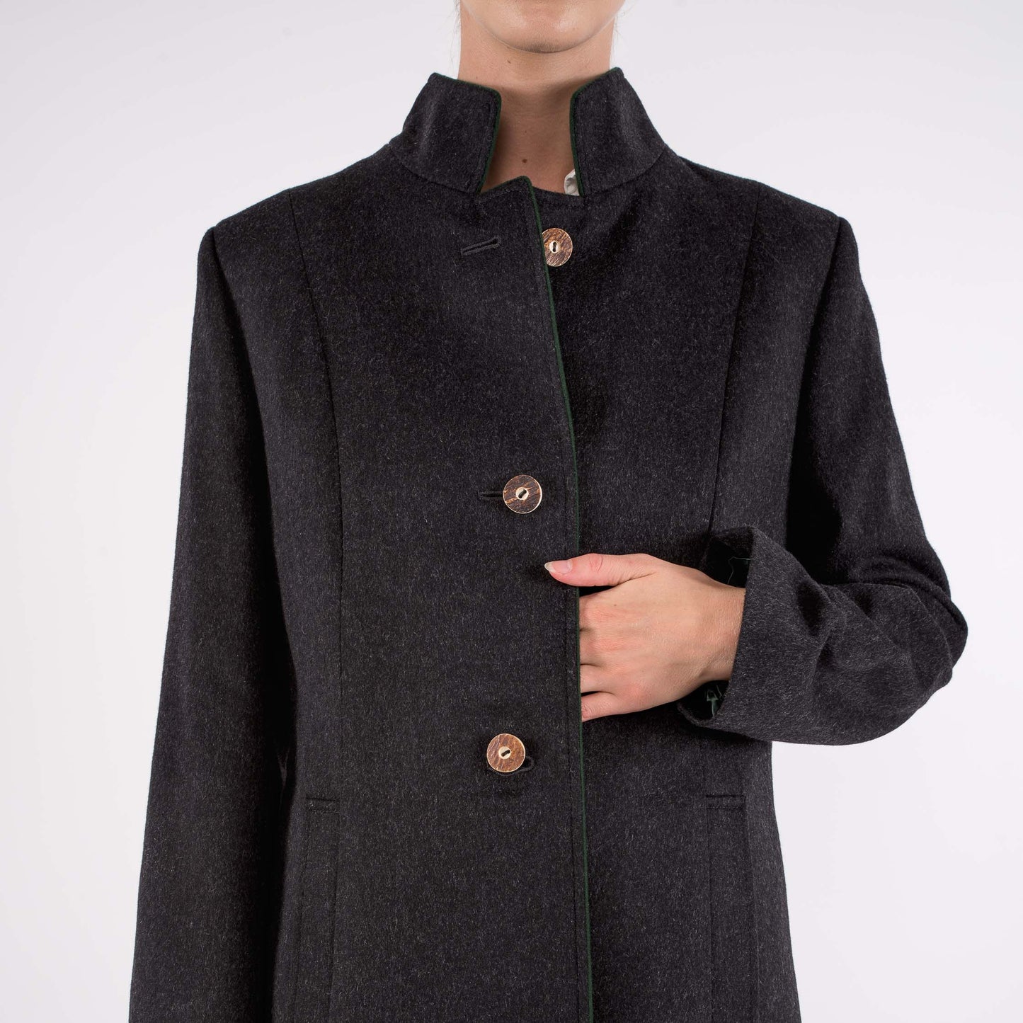 Florentina Long Women's Coat – Timeless Elegance with Alpine Heritage